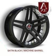 AXE EX20  20x8.5 20x10.0 22x9.0 22x10.5 Satin Black